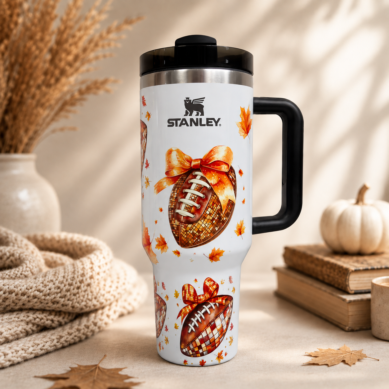 Autumn Game Day Tumbler