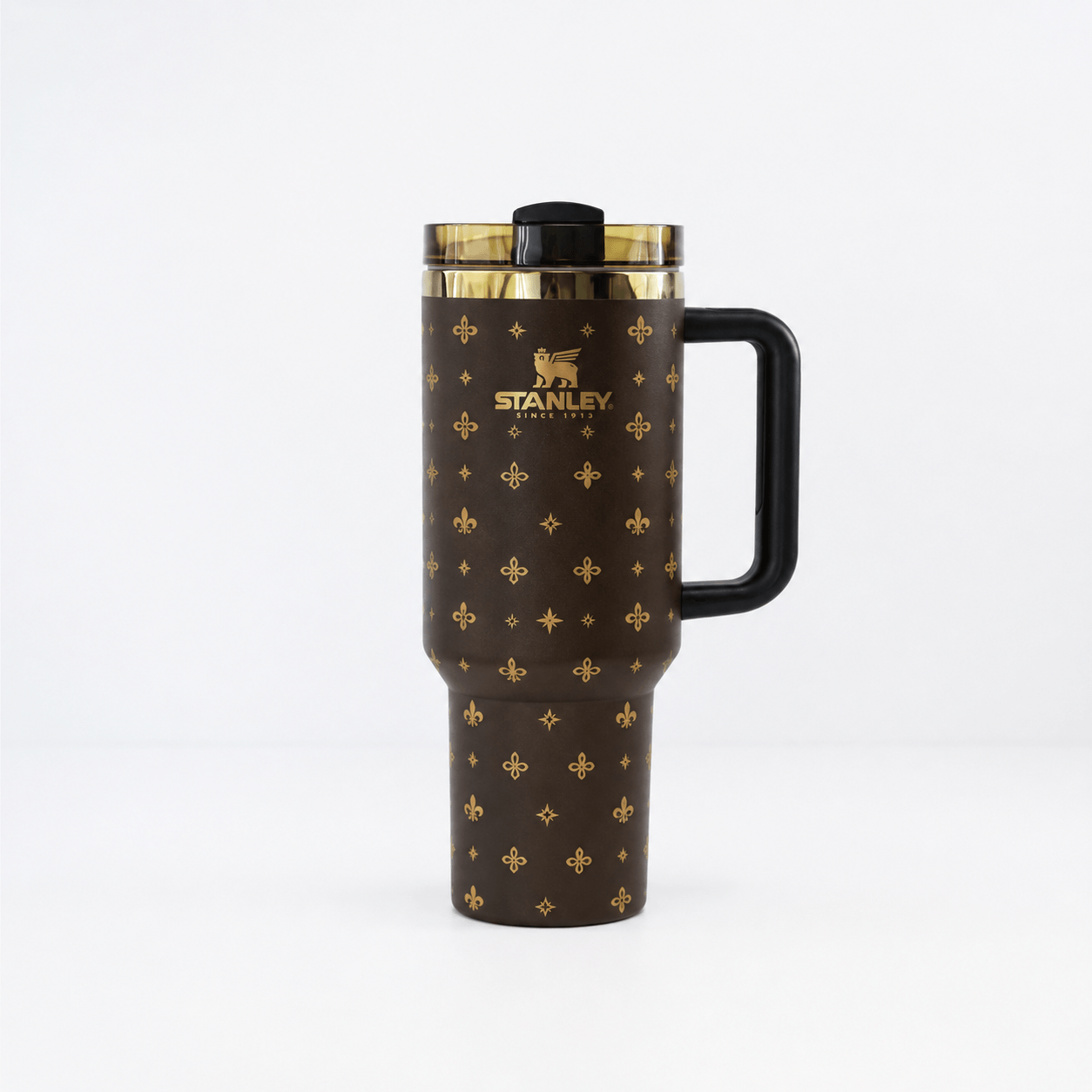 Noir Fleur Golden Tumbler