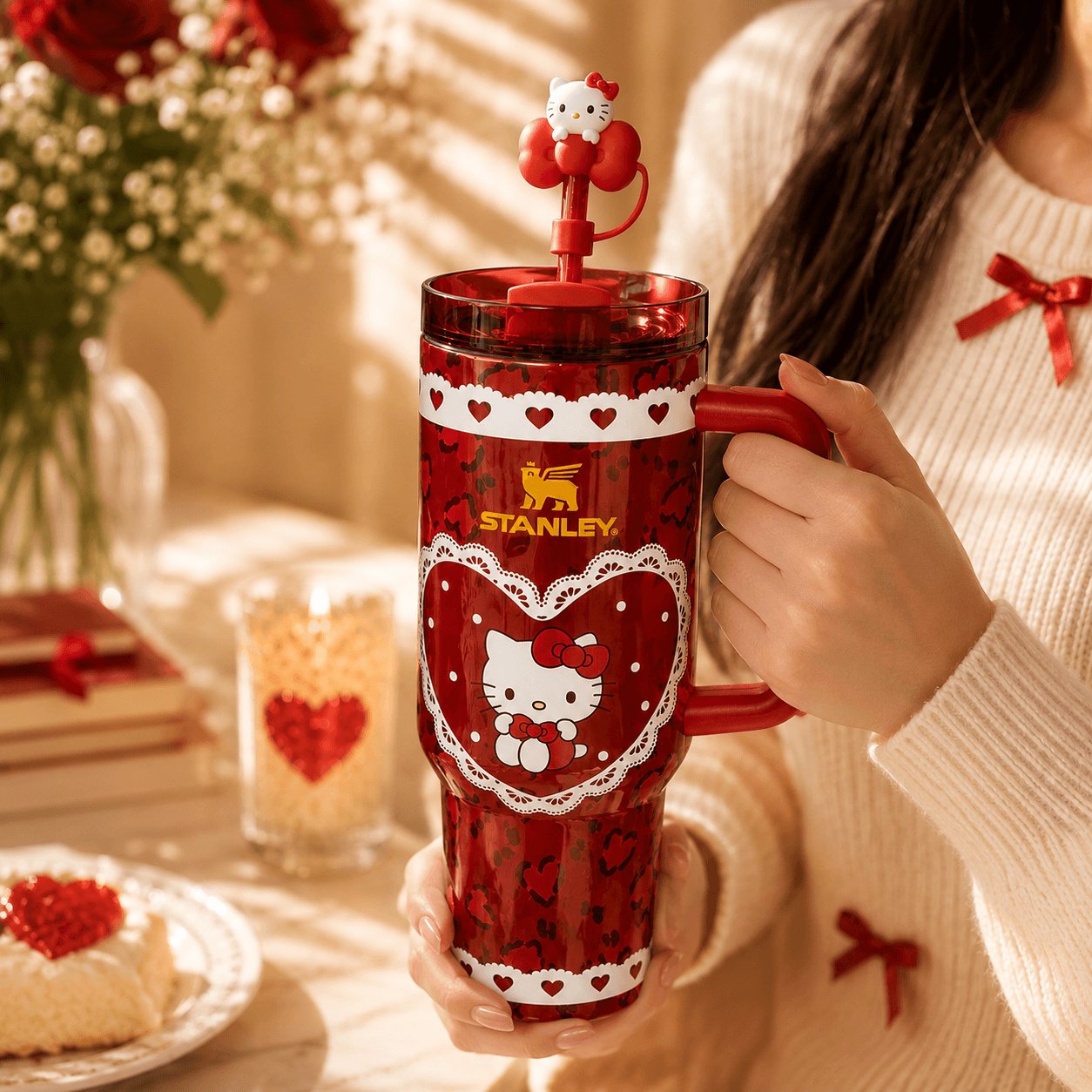 STANLEY Hello Kitty Heart Tumbler