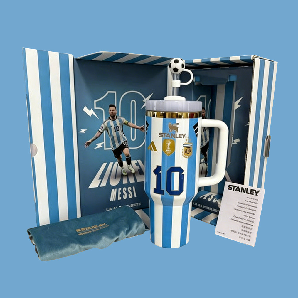 The Perfect Tumbler for Football Fans: A Tribute to the Legendary No.10