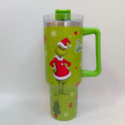 Grinch Christmas Green Tumbler