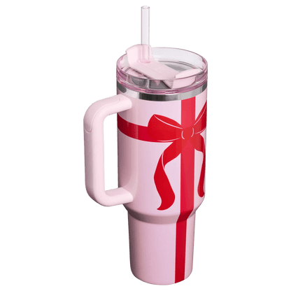 Pink Bow Tumbler
