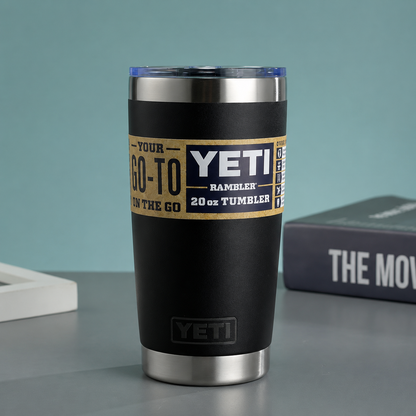 YETI Navy Rambler Tumbler