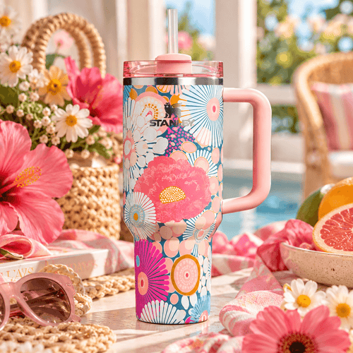 Bloom Pop Floral Tumbler