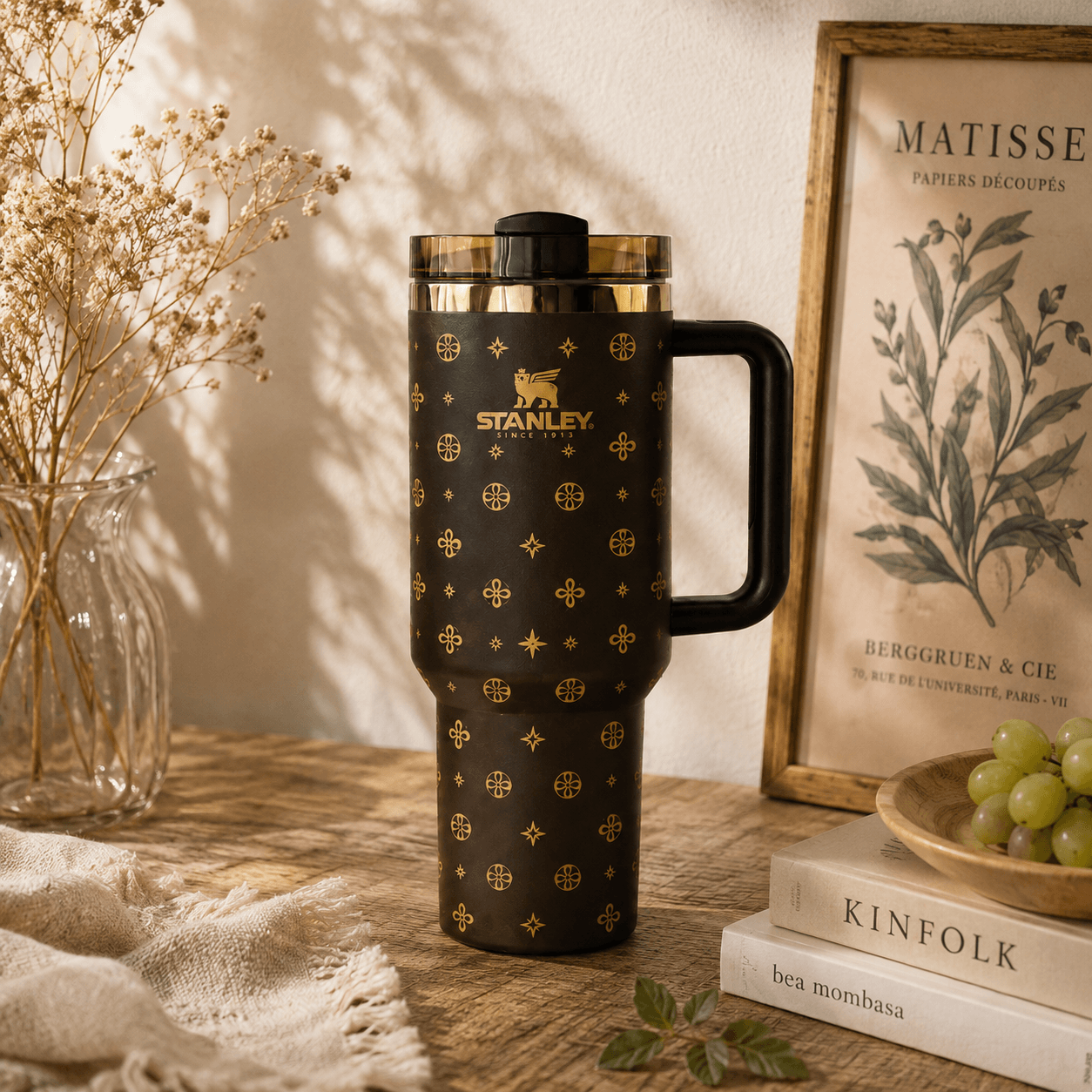 Golden Nocturne Tumbler