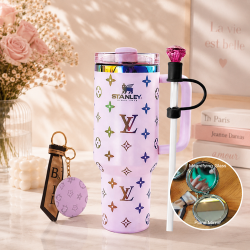 Pastel Luxe Charm Tumbler Gift Set
