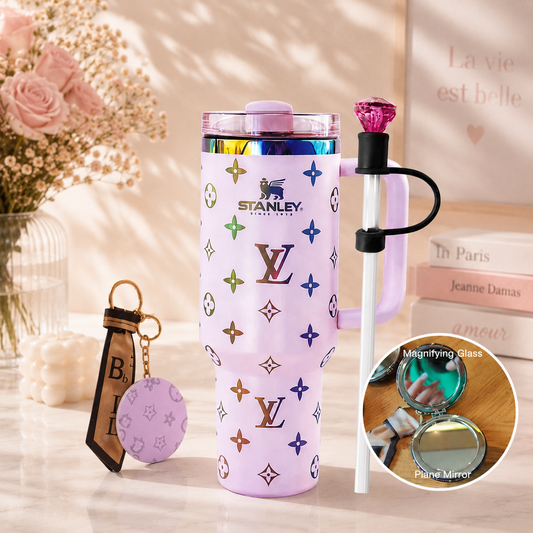 Pastel Luxe Charm Tumbler Gift Set