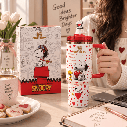 Snoopy Love Letter Tumbler Gift Set