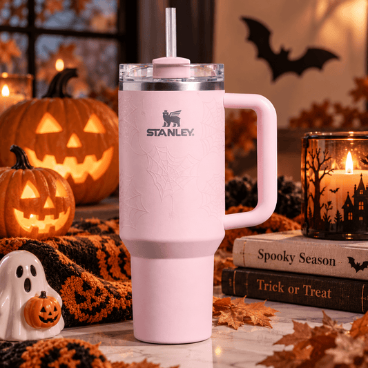 STANLEY Halloween Glow Spider Web Tumbler
