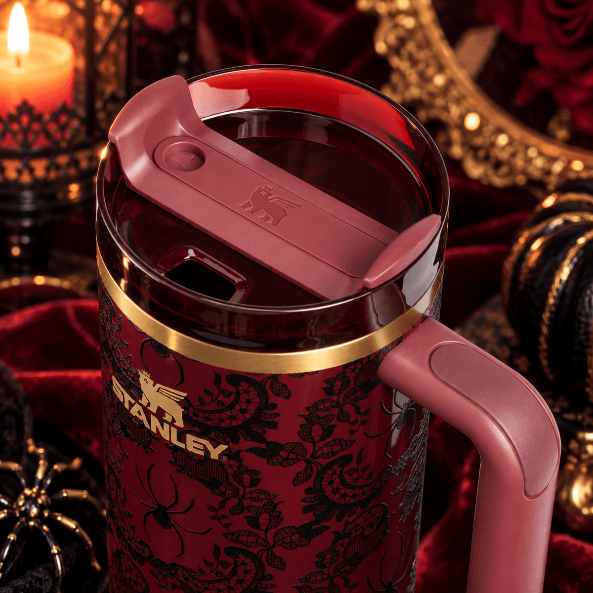 Crimson Web Gothic Tumbler