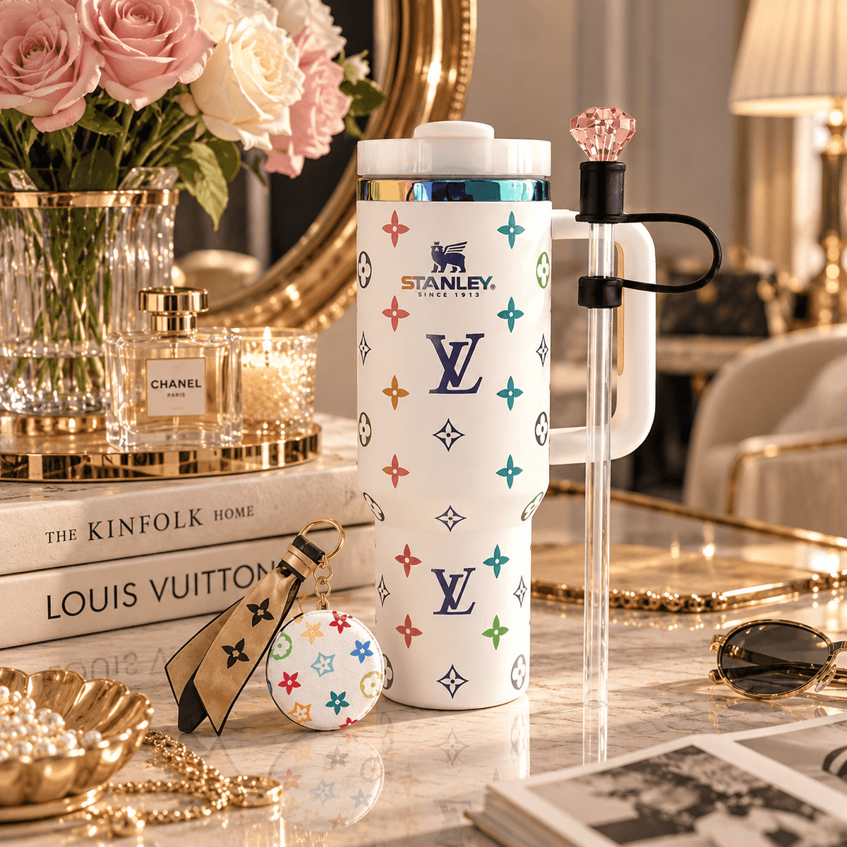 Luxe Floral Tumbler