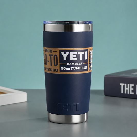 YETI Navy Rambler Tumbler