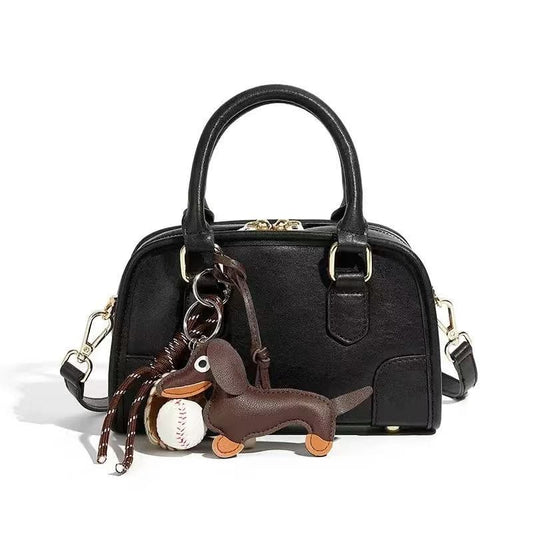 Noir Charm Mini Handbag