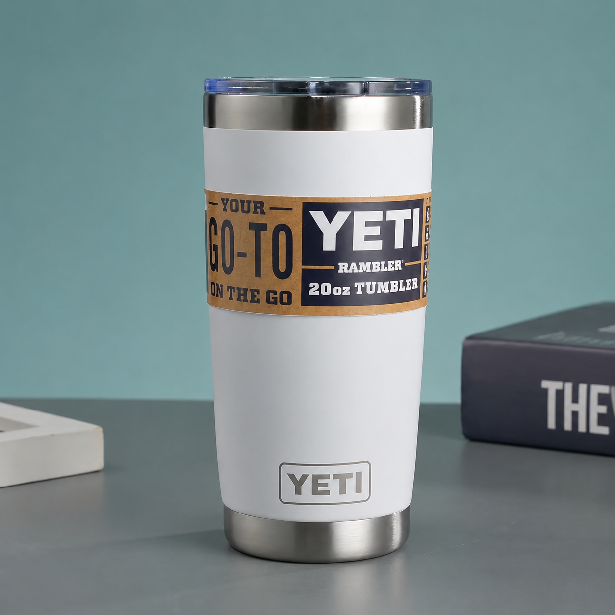 YETI Navy Rambler Tumbler